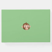 モンキーオンつる植物デザインゲストブック ゲストブック (裏面)