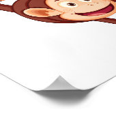 モンキーオンワンハンドポスター ポスター (角)