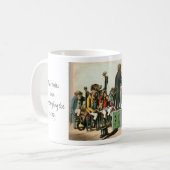 モンキーオーケストラのマグカップ コーヒーマグカップ (正面左)