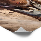 モンキーカウボーイポートレート ポスター (角)