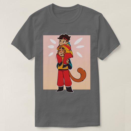 モンキーカジュアルー Tシャツ (デザイン正面)
