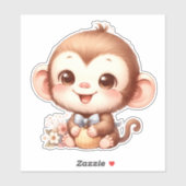 モンキーカスタムカットスクラップブック作りシール シール (シート)