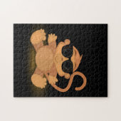 モンキーカッコいい ジグソーパズル (横)