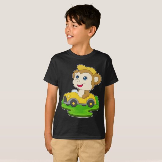 モンキーカー Tシャツ (正面フル)