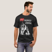 モンキーガレージガスステーションレンチ具 Tシャツ (正面フル)