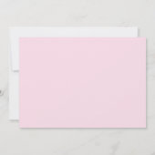 モンキーガールズシスタズベビーシャワー招待状 招待状 (裏面)