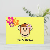 モンキーガールトロピカルフラワーズ招待状 招待状 (スタンド正面)