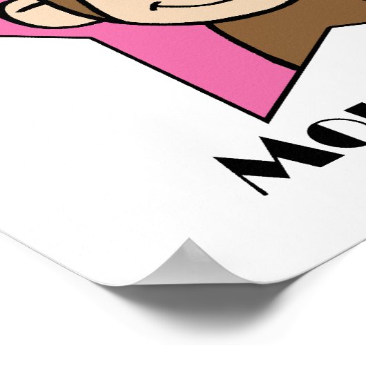 モンキーガール ポスター (角)