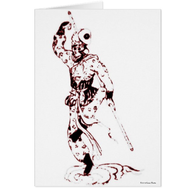 モンキーキングカード (正面)