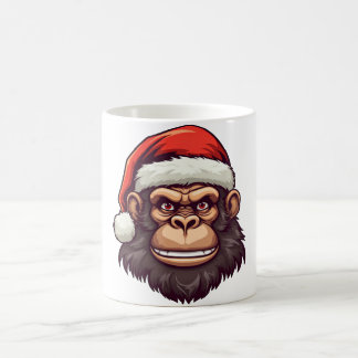 モンキークリスマス コーヒーマグカップ