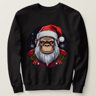 モンキークリスマス スウェットシャツ