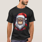 モンキークリスマス Tシャツ (正面)