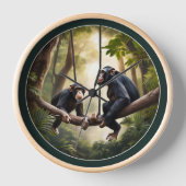 モンキークロック 壁時計 (正面)