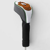 モンキーゴおもしろいルフドライバーカバー ゴルフヘッドカバー (アングル)