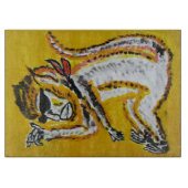 モンキーサーカスアート カッティングボード (正面)