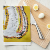 モンキーサーカスアート キッチンタオル (四つ折り)