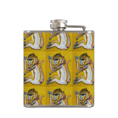 モンキーサーカスアート フラスク (裏面)