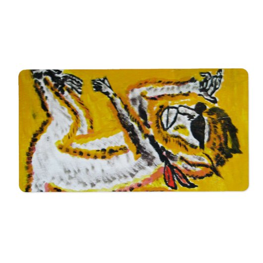 モンキーサーカスアート ラベル (正面)