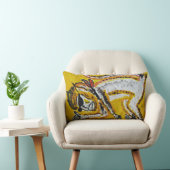 モンキーサーカスアート ランバークッション (椅子)