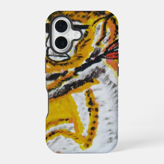 モンキーサーカスアート iPhone 16ケース (裏面)