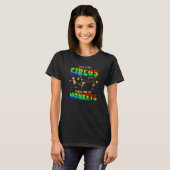 モンキーサーカス動物園チンパンジー Tシャツ (正面フル)
