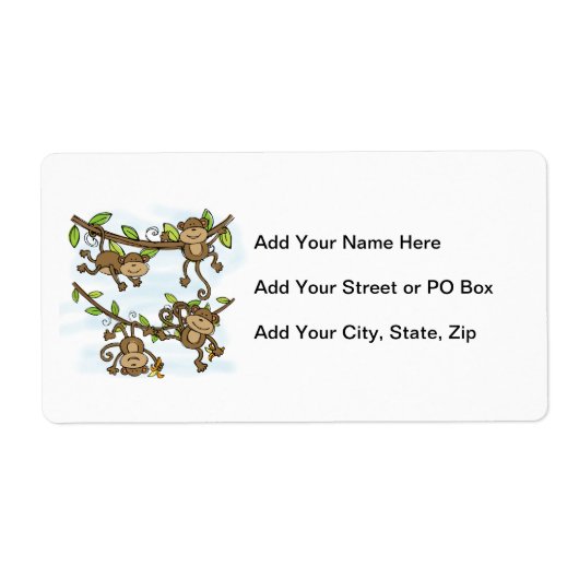 モンキーシャイン ラベル (正面)