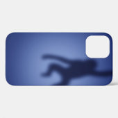 モンキーシルエットケースメイトiPhoneケース Case-Mate iPhoneケース (裏面 (横))