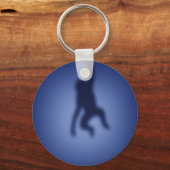 モンキーシルエット キーホルダー (正面)