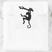 モンキーシルエット スクエアシール (バッグ)