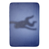 モンキーシルエット バスマット (正面縦)