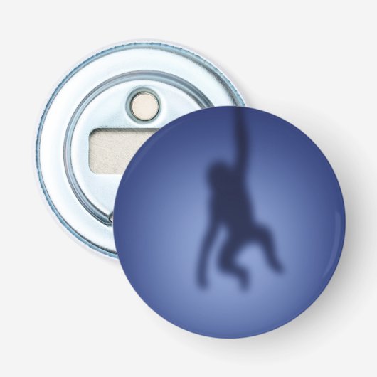 モンキーシルエット 栓抜き (正面)