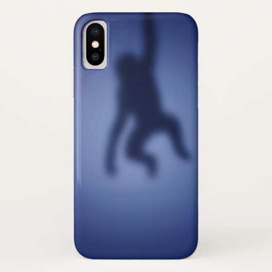 モンキーシルエット Case-Mate iPhoneケース (裏面)