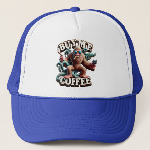 モンキージャワ強盗買私にコーヒー キャップ