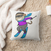 モンキースキーヤスキー クッション (ブランケット)