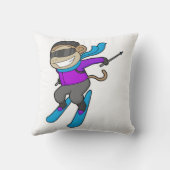 モンキースキーヤスキー クッション (裏面)