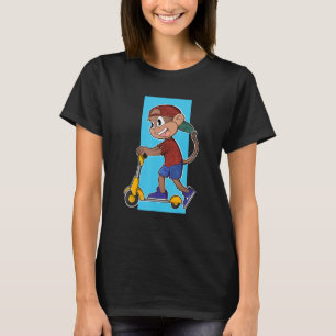 モンキースクーター Tシャツ