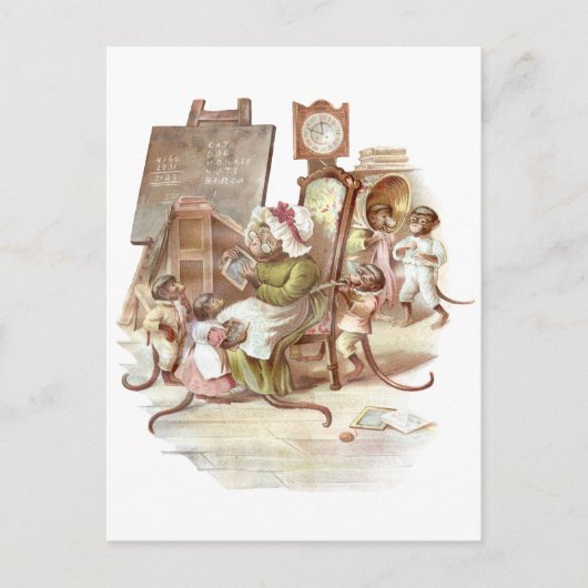 モンキースクール ポストカード (正面)