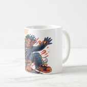 モンキースケート コーヒーマグカップ (正面右)