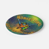モンキータイム！ジャングルを取ろう ペーパープレート (アングル)