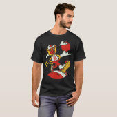 モンキータフ誕生日5年モンキー Tシャツ (正面フル)