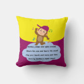 モンキーダンス クッション (正面)