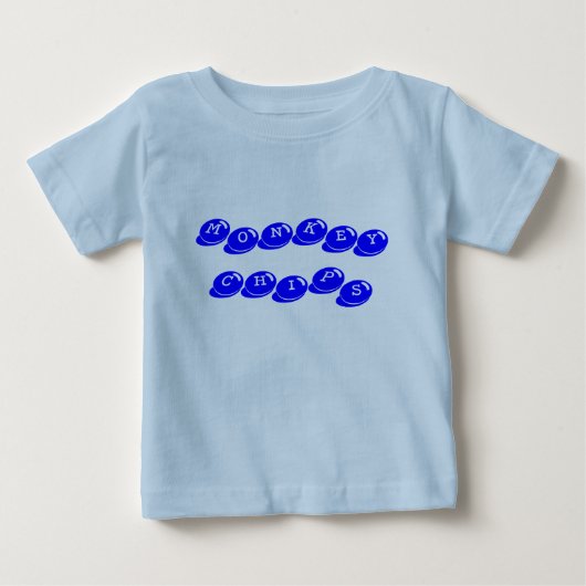 モンキーチップス ベビーTシャツ (正面)