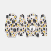 モンキーチンパンジー&パーソナライズされたバナナ誕生日 フェイバーボックス (折り畳みなし)