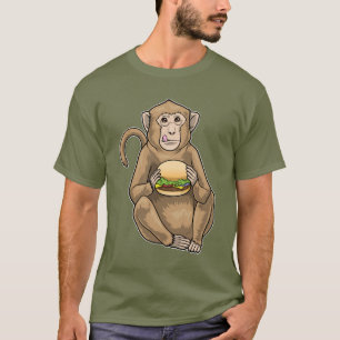 モンキーチーズバーガー Tシャツ