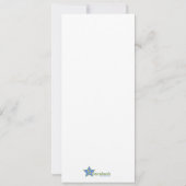 モンキーツリーベビーシャワー招待状 招待状 (裏面)