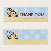 モンキーティモダンスキニーギフトラベル (正面&裏面)