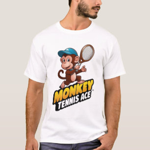 モンキーテニスエースTシャツ Tシャツ