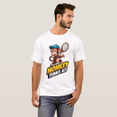 モンキーテニスエースTシャツ Tシャツ (正面フル)