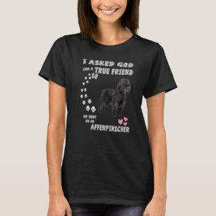 モンキーテリアードッグ引用文ママパパコスチュームかわいいアフェー Tシャツ