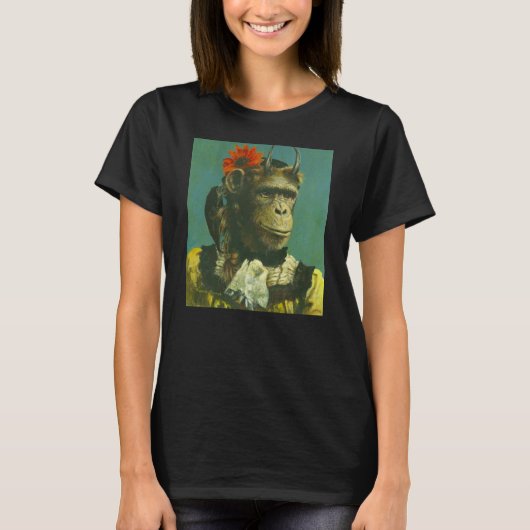 モンキーデーモンレディースTシャツ Tシャツ (正面)